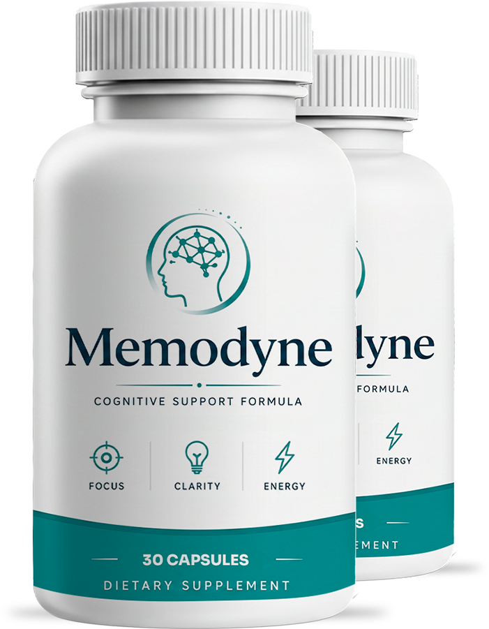 Two bottles of Memodyne, a 60-day supply