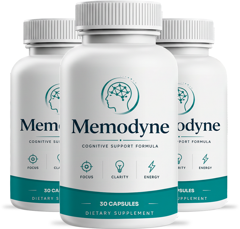 Three bottles of Memodyne, a 90-day supply