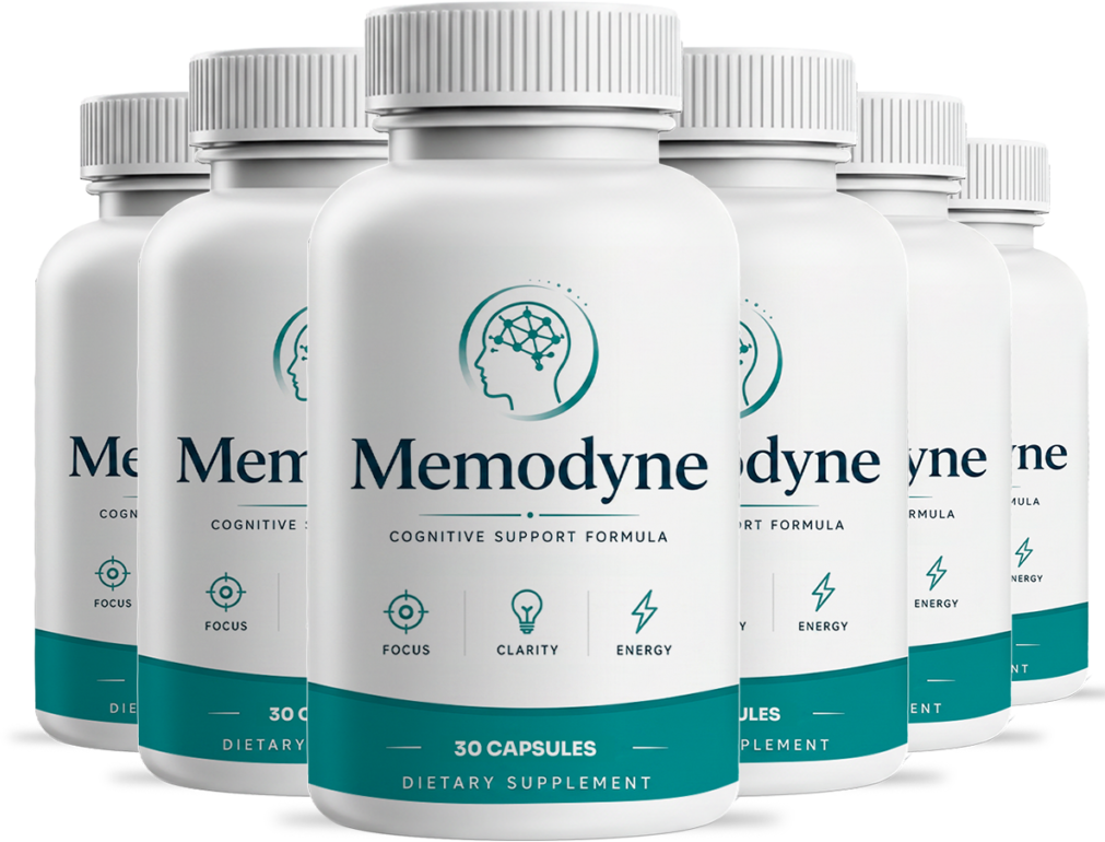 Six bottles of Memodyne, a 180-day supply